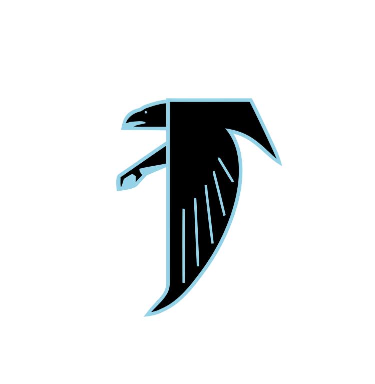 Atlanta Falcons Historic Logo v2 iron on transfers for T-shirts